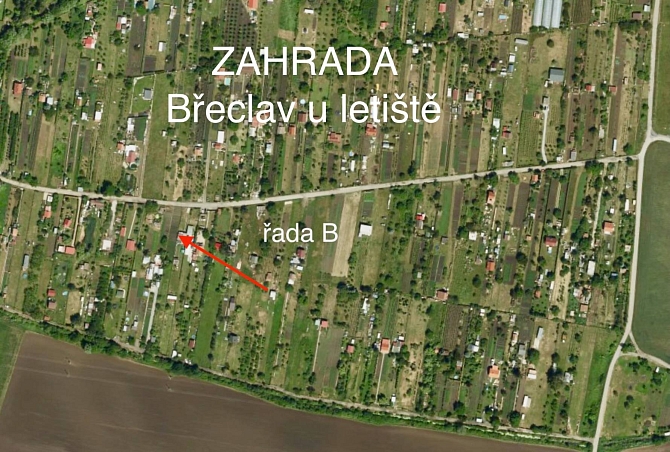 Prodej pozemku zahrady pozemek 951 m², Břeclav,Břeclav,Jihomoravský kraj