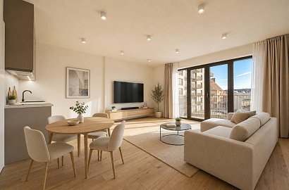 Pronájem bytu 1+kk 37 m², Bratislavská, Brno-Zábrdovice